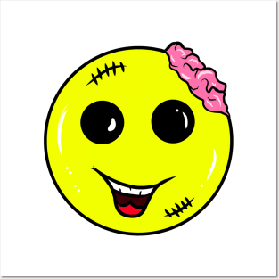 Emoticon smile Posters and Art